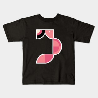 Quadrant Flamingo Kids T-Shirt